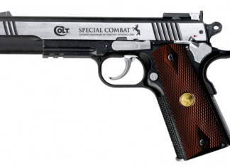 Копия боевого оружия — пневматический пистолет МР-654К-20 (Макаров)