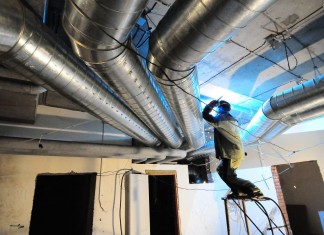 Монтаж вентиляции