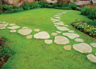 Оборудование красивых дорожек в Вашем саду
