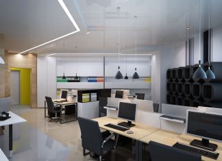Офисный интерьер