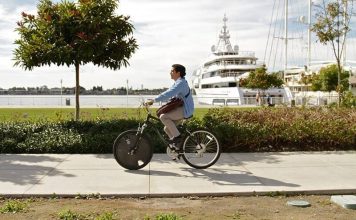 Создано колесо для превращения велосипеда в электровелик