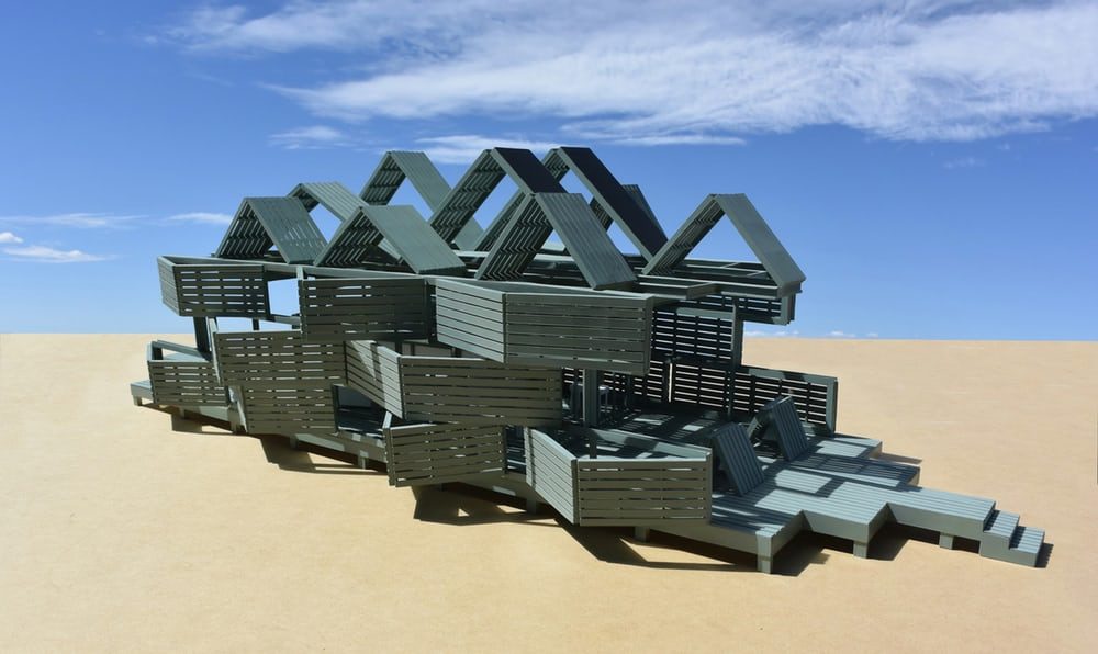 Спроектирован подвижный дом меняющий форму