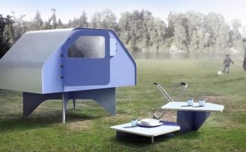 Разработана концепция складного дома