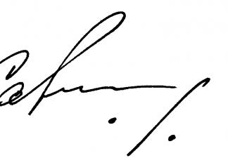подпись