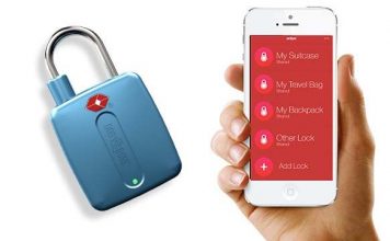 Появился очень умный замок для багажа