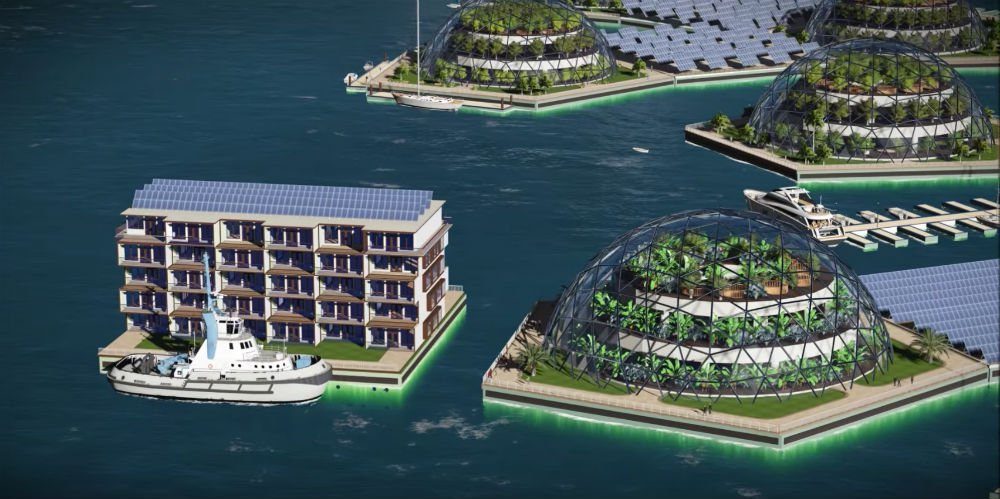 В Полинезии готовятся к строительству первого города на океане