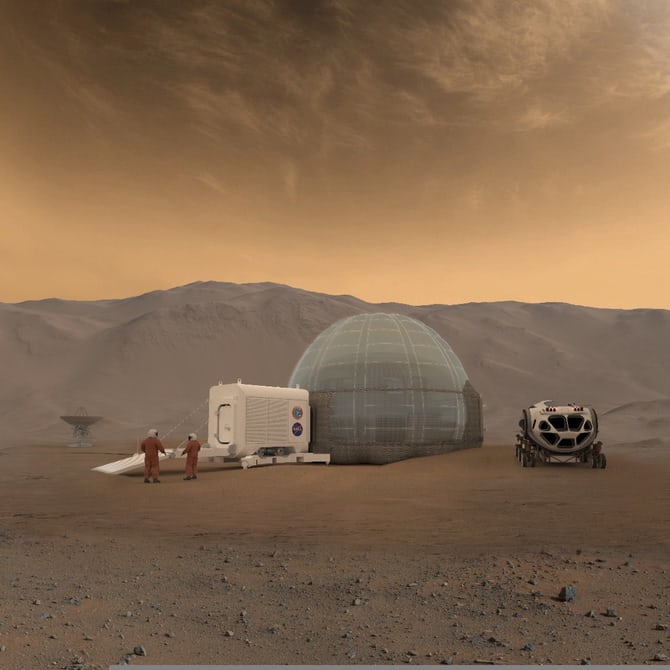 http://Готов новый проект колониальных домов на Марсе