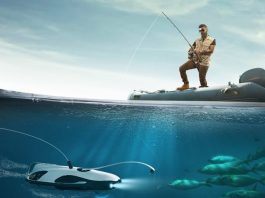 Теперь на дрона и рыбу ловить будет можно