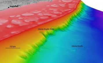 Ученые обнаружили древний подводный оползень