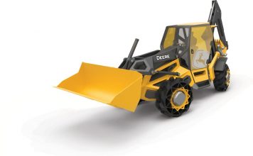 BMW и John Deere представили концепт экскаватора будущего