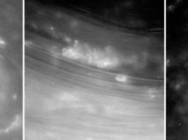 Cassini передал первые фотографии из-за колец Сатурна