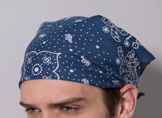 Как правильно носить бандану на голове или шее? Бандана