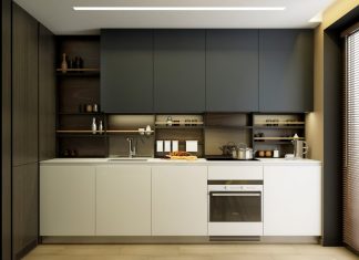 Обустройство кухни 9 кв м Кухня