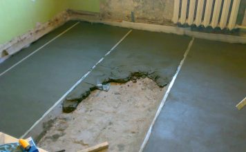 Организация правильной стяжки для пола Стяжка