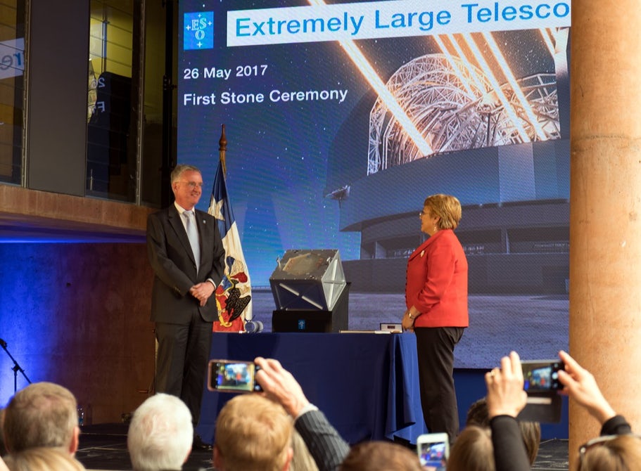 В Чили началось строительство самого большого в мире телескопа