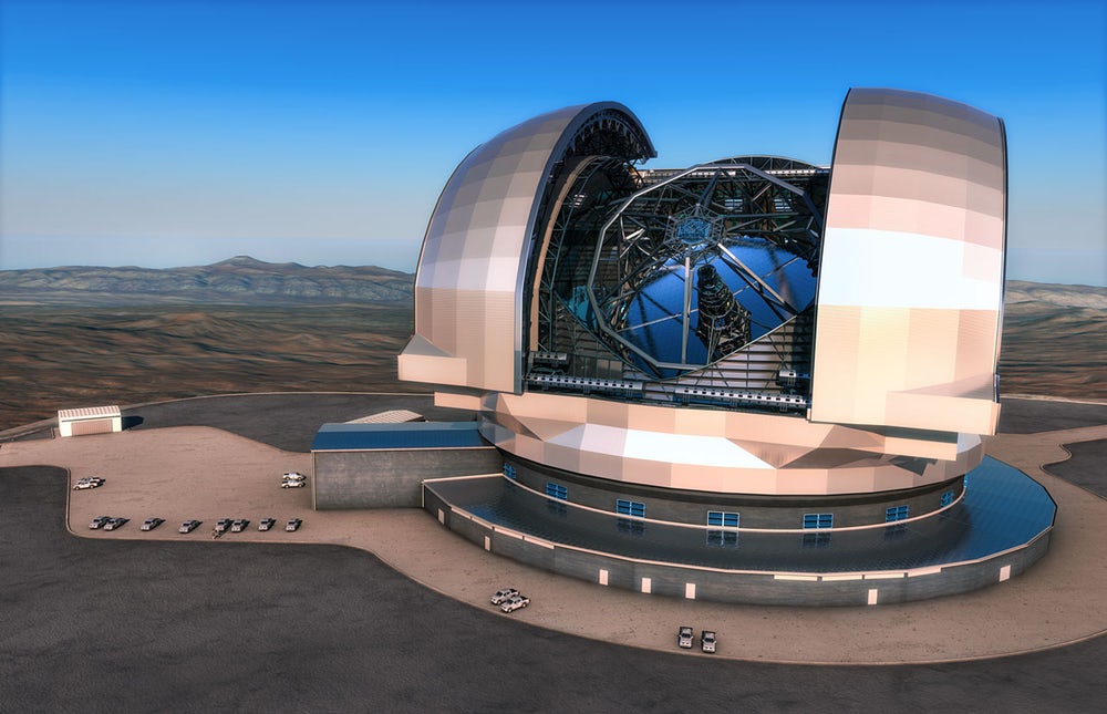 В Чили началось строительство самого большого в мире телескопа