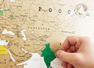 Скретч карта