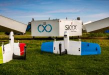 SkyX представила платформу для подзарядки дронов