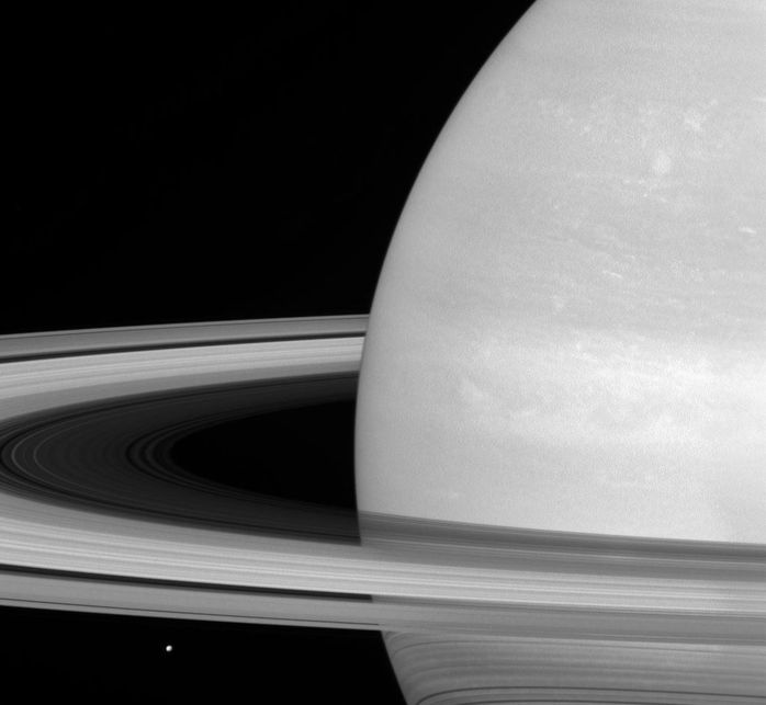  Получены предварительные данные о происхождении колец Сатурна