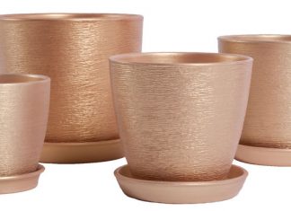 Керамические горшки необычного стиля и исполнения Керамические горшки