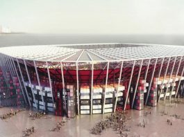Катар построит к FIFA стадион из морских контейнеров