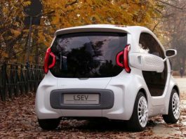 Представлен уникальный печатаемый электромобиль LSEV от компании XEV