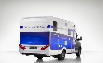 Представлен новый концепт кемпера Mercedes F-Cell
