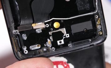 Произведен разбор FOD-сканера модели OnePlus 6T