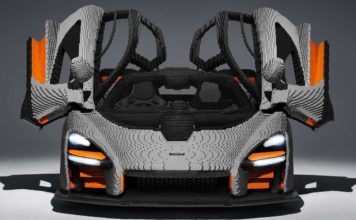Lego и McLaren создали Lego-версию модели спорткара Senna
