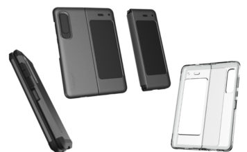 Показаны первые прототипы чехлов для Galaxy Fold