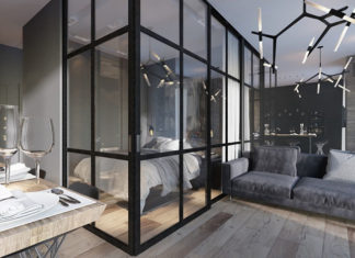 Преимущества стеклянной перегородки