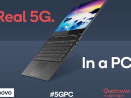 Qualcomm и Lenovo представили свой первый ноутбук с поддержкой 5G