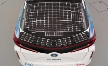 Toyota, Sharp и NEDO создают новый концепт солнечных автопанелей