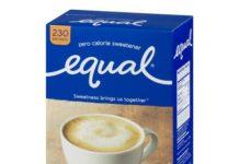 Подсластители с нулевым сахаром могут быть опасными