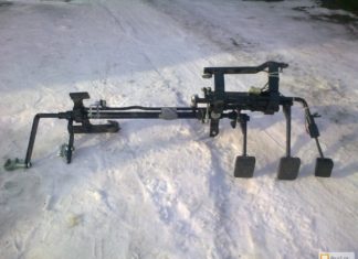 Установка дублирующих педалей