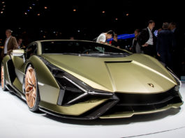 Lamborghini представила свой электромобиль Sian