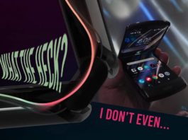 Motorola продемонстрировала особенности складного дисплея MOTO RAZR