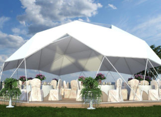 Аренда шатров для дачи в Киеве — выгоды и преимущества