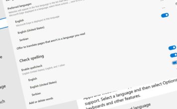 Microsoft добавляет в Windows 10 функцию Spellcheck