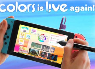 Colors Live делают из Nintendo Switch консоль для рисования