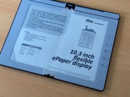 E Ink представила новый формат своего прототипа дисплея ePaper