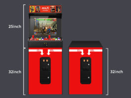 NSK воссоздает игровой ретро-аппарат NEOGEO MVSX