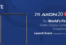 ZTE планирует удивить дизайном своего нового флагмана