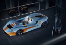 Концерн McLaren готовит новую модель Elva в исполнении Gulf Livery