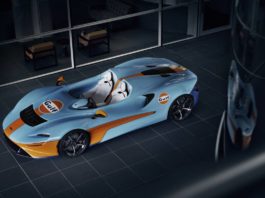 Концерн McLaren готовит новую модель Elva в исполнении Gulf Livery