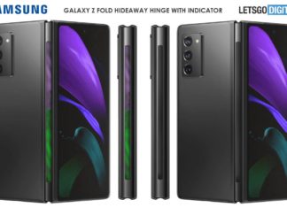 Galaxy Z Fold 3 может обладать световым индикатором на поворотном механизме
