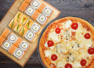 Лучшая сеть доставки суши и пиццы в Украине