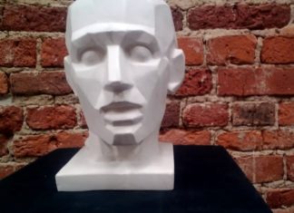 Построение гипсовой головы: обрубовка по Гудону