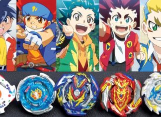 BeyBlade: виды волчков и особенности игры