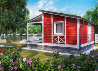 Основные преимущества каркасных дачных домиков